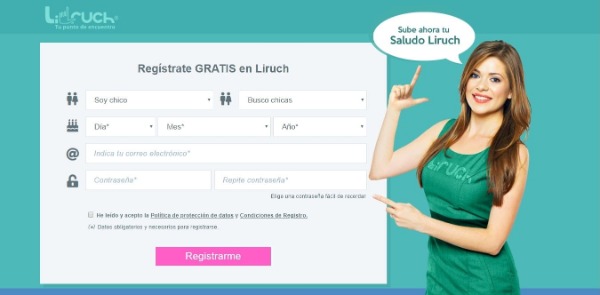 Registro Gratuito en Liruch